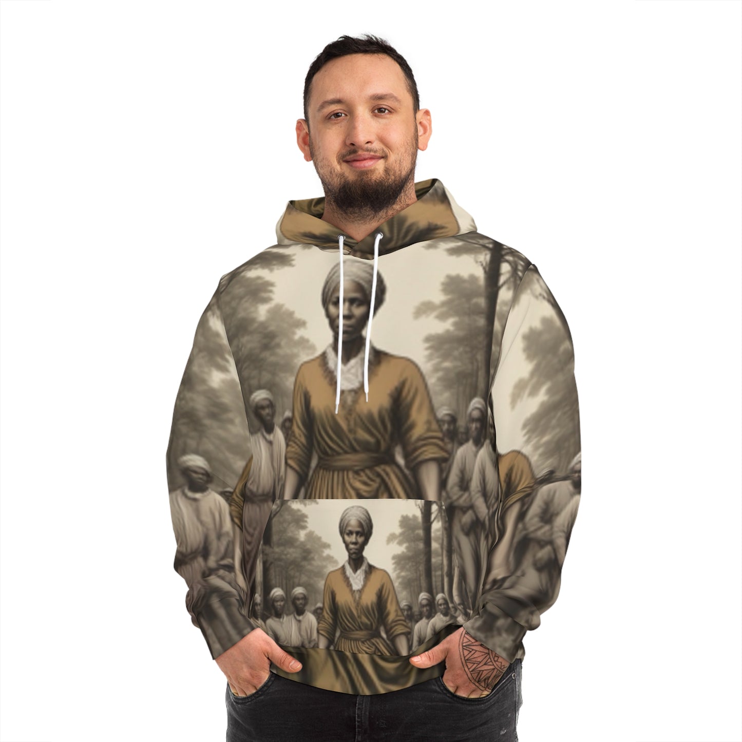 Harriet Tubman Women Fashion Hoodie (AOP)