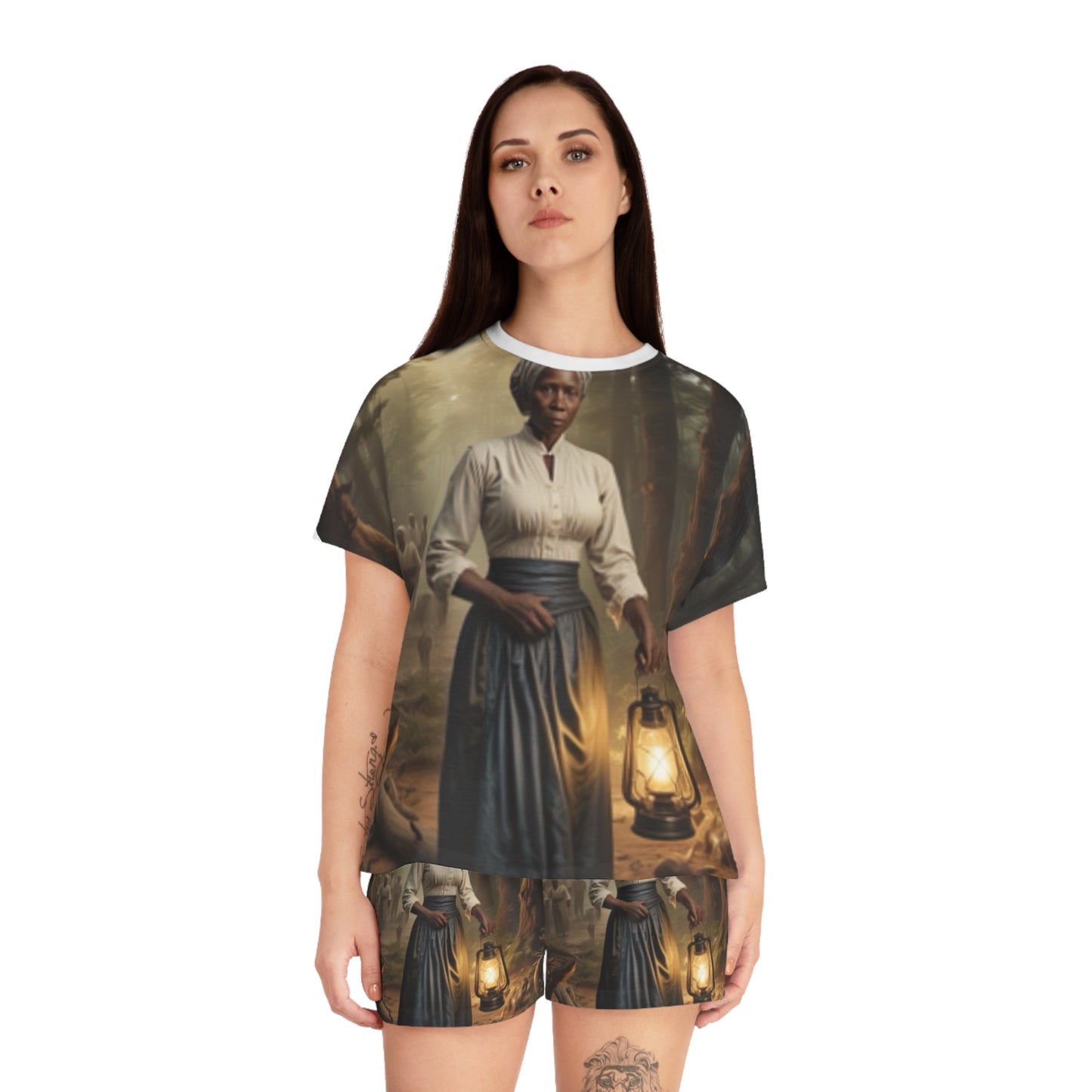 Women's Short Pajama Set (AOP)