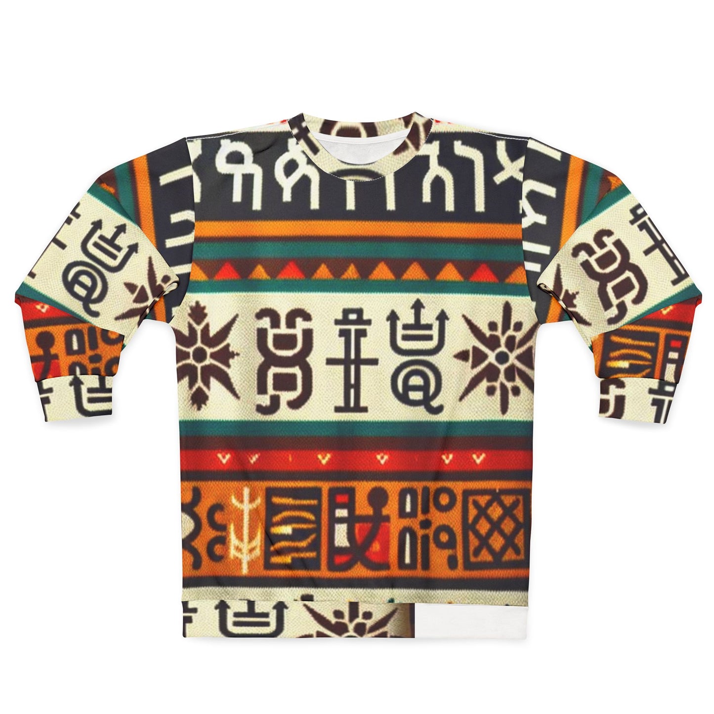 Pre-Colonial Modern Design Unisex Sweatshirt (AOP)