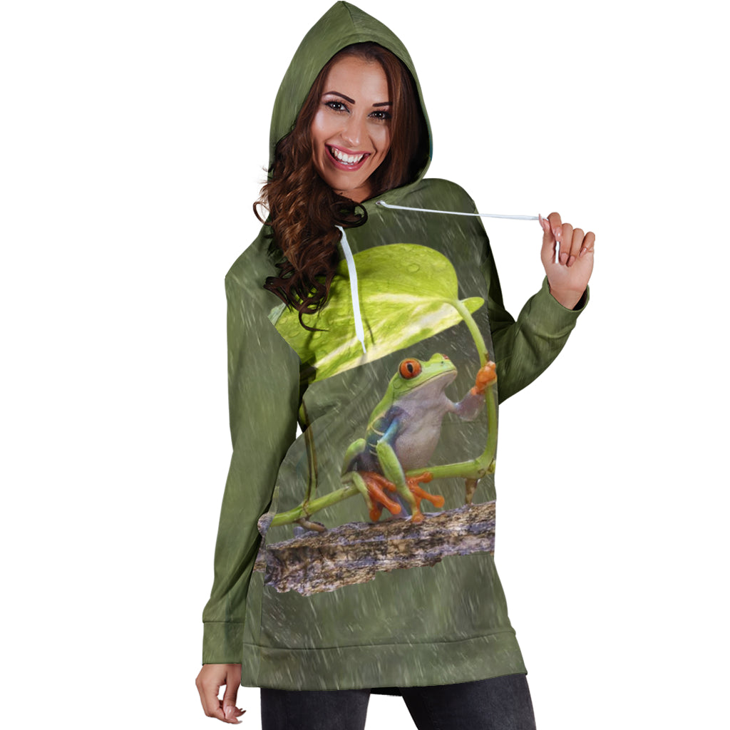 Frog in The Rain Luxury Woman Dress – Black Owned Fashion