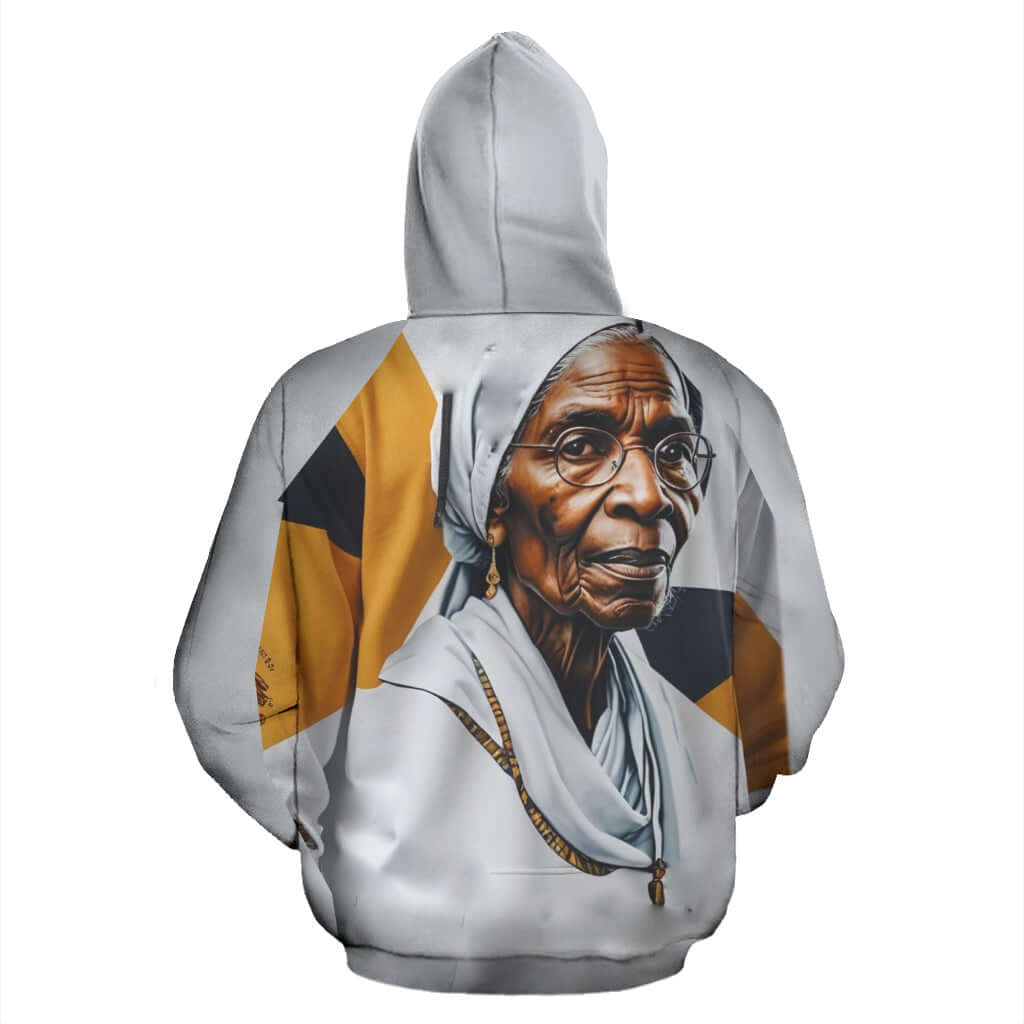 All Over Print Hoodie - Black-Owned Fashion
