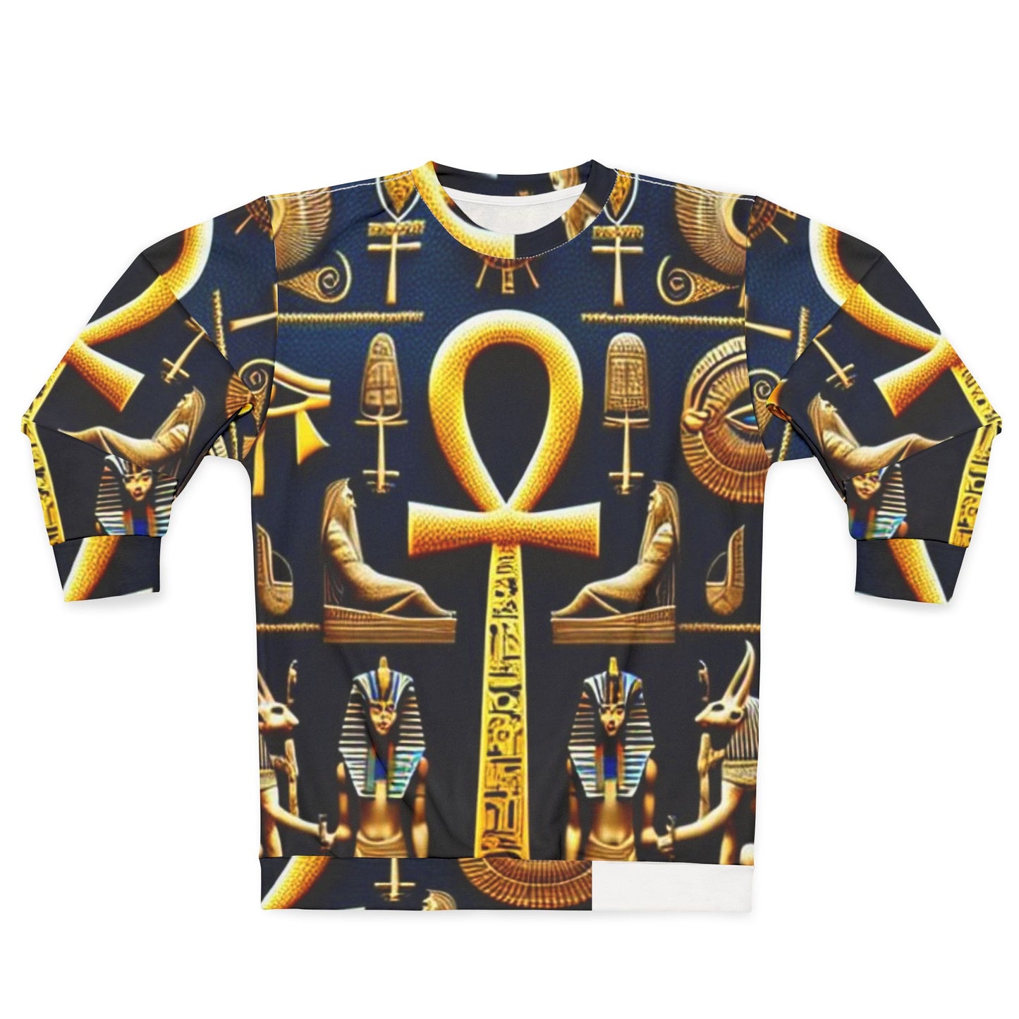 Unique style variation of Heritage Threads Black-Owned Unisex Sweatshirt with distinct print