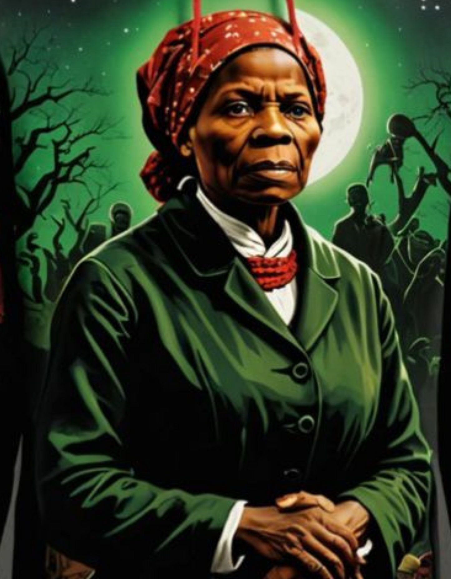 Photograph of the African historical figure representing pre-colonial cultural heritage and fashion inspiration.