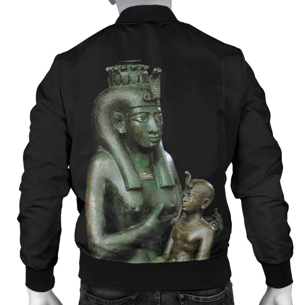 Aset and Heru Black Jacket