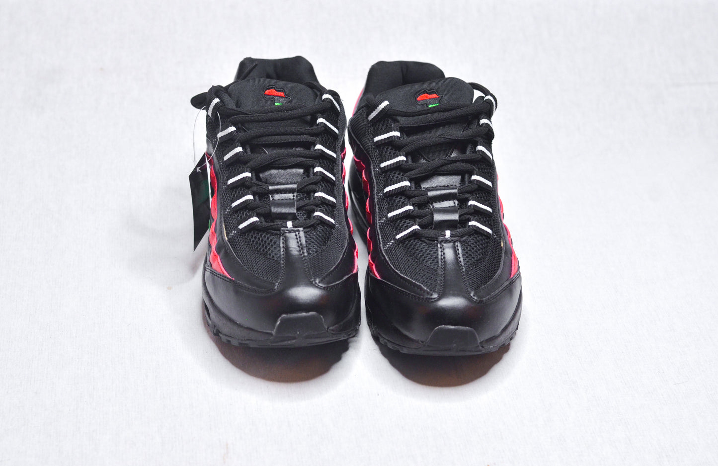 Top-down view of NAT TURNER MAX Sneakers – Premium Black-owned footwear.