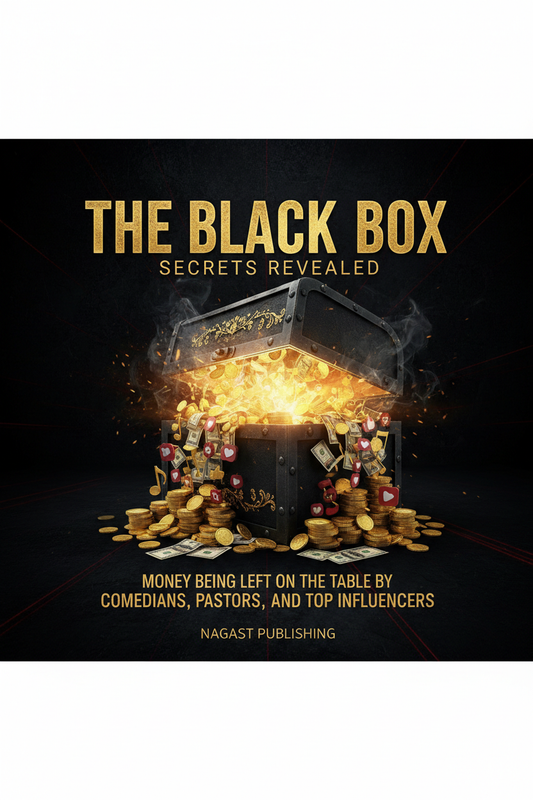 Cover of The Black Box: Secrets Revealed, Money Being Left on the Table by Comedians, Pastors, and Top Influencers