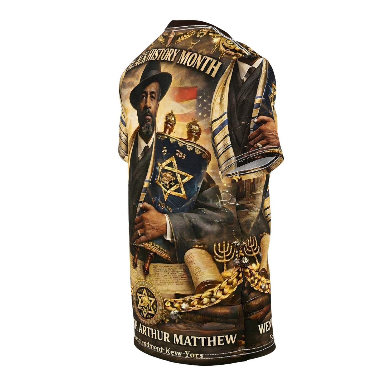 Black History Month - Wentworth Arthur Matthew- Unisex Cut & Sew Tee (AOP)