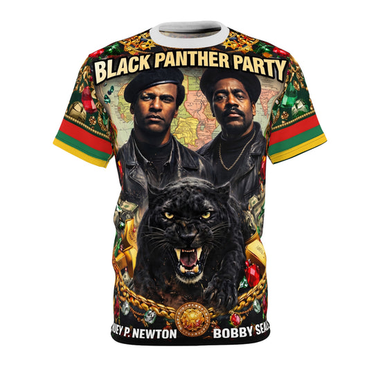 Black Panther Party™ All-Over Sublimation T-Shirt – Black History Collection
