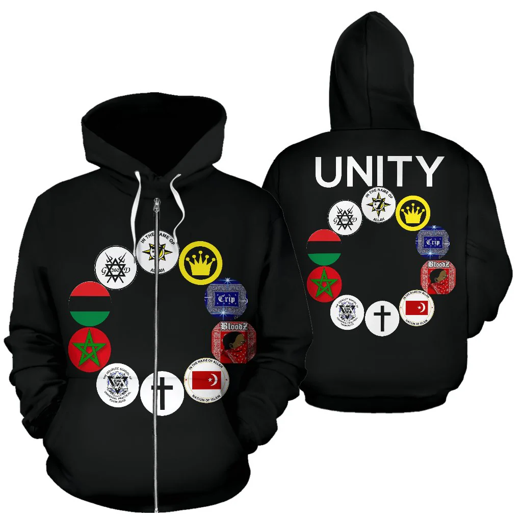 UNITY Patch Black Hoodie – Black Owned
