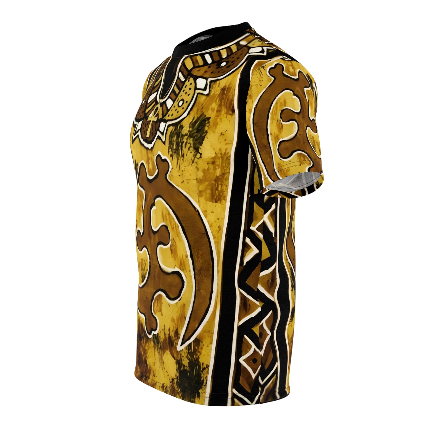 African Vintage Dashiki - Unisex Cut & Sew Tee (AOP) - 2