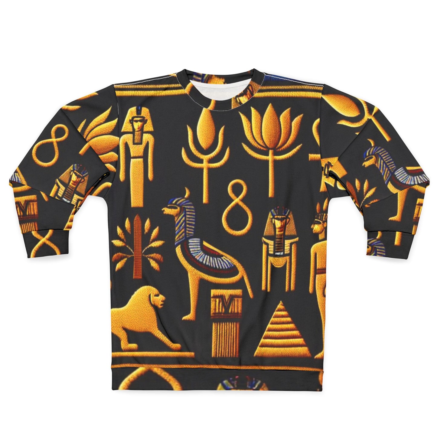 African Elegance, Timeless Design Unisex Sweatshirt (AOP)