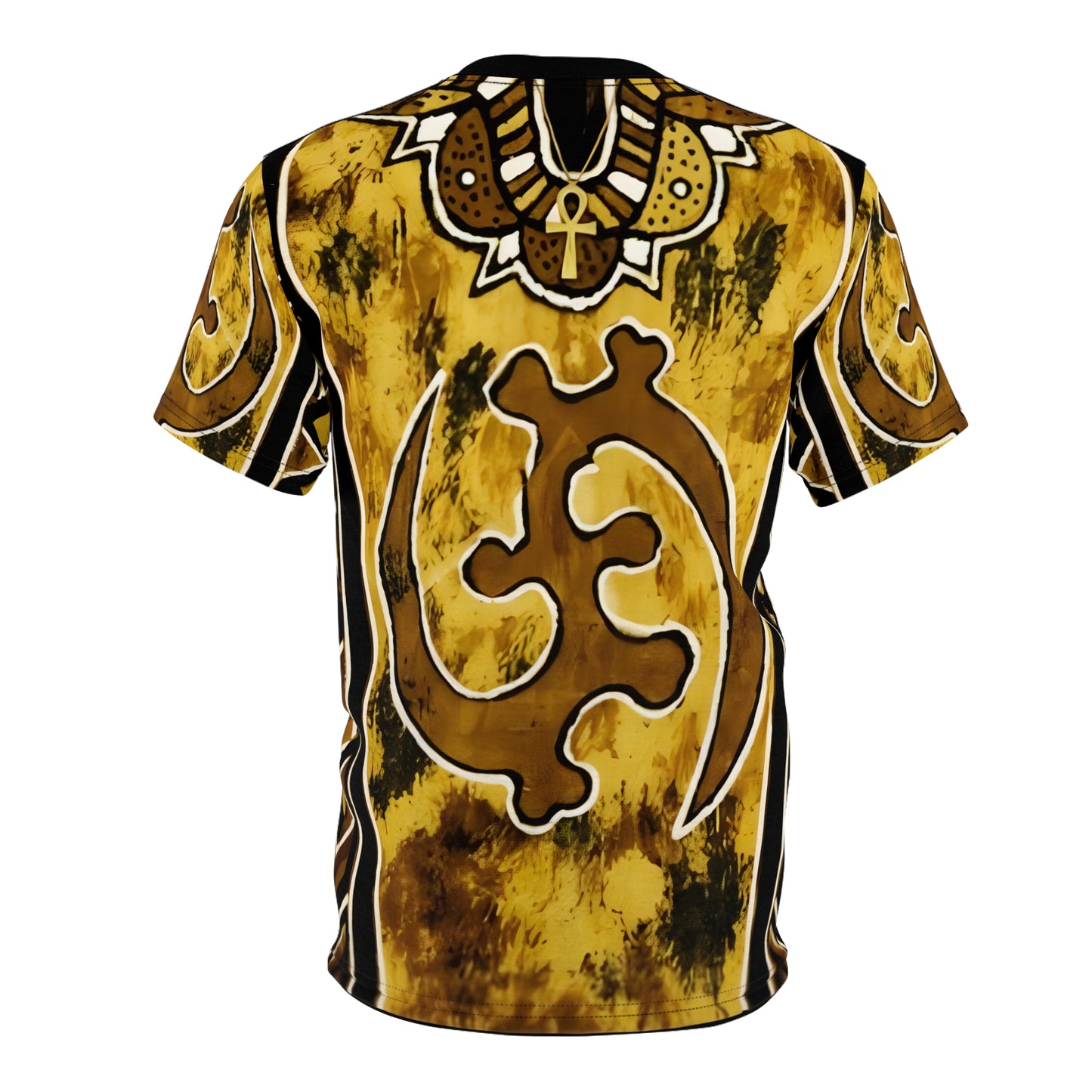African Vintage Dashiki - Unisex Cut & Sew Tee (AOP) - 2