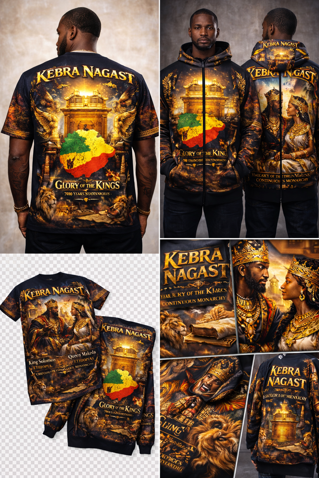 KEBRA NAGAST – Glory of the Kings Sublimation T-Shirt