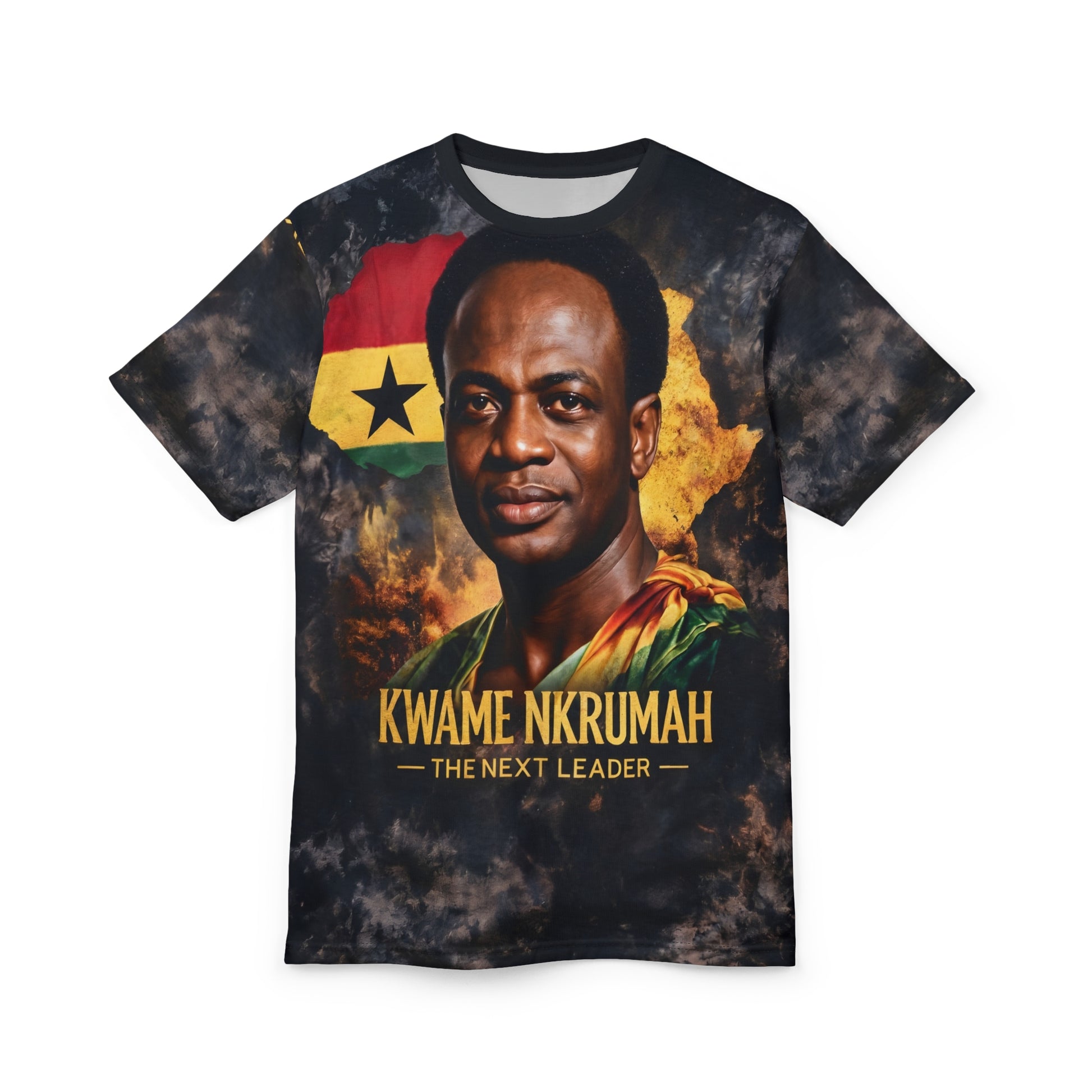 African streetwear all-over print shirt
