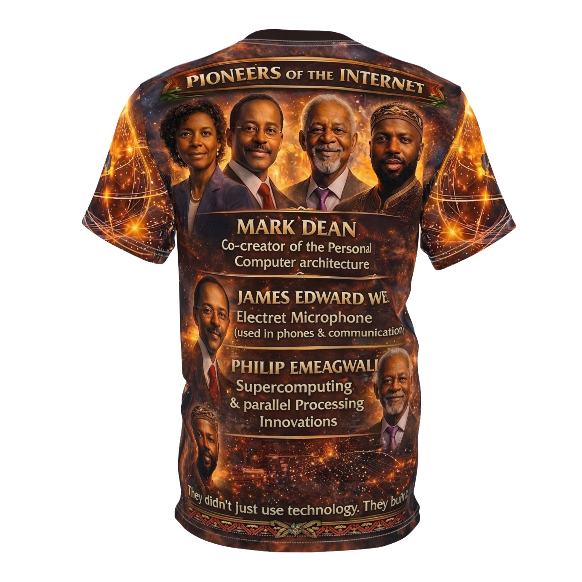 Black culture Afrocentric all over print streetwear shirt by NAGAST
