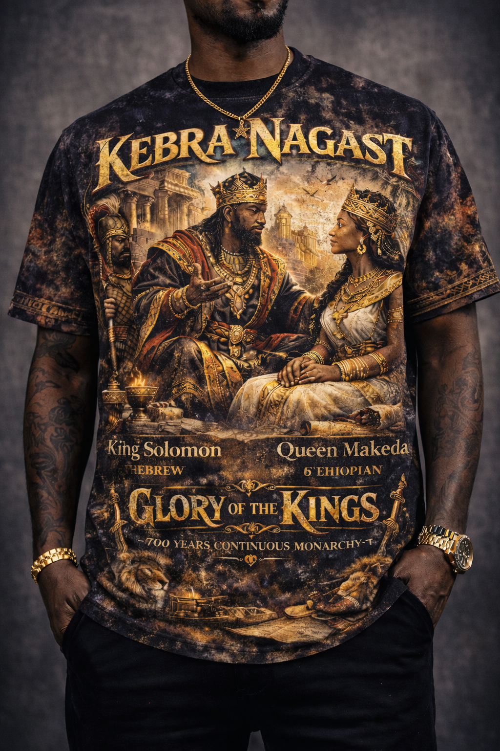 KEBRA NAGAST – Glory of the Kings Sublimation T-Shirt