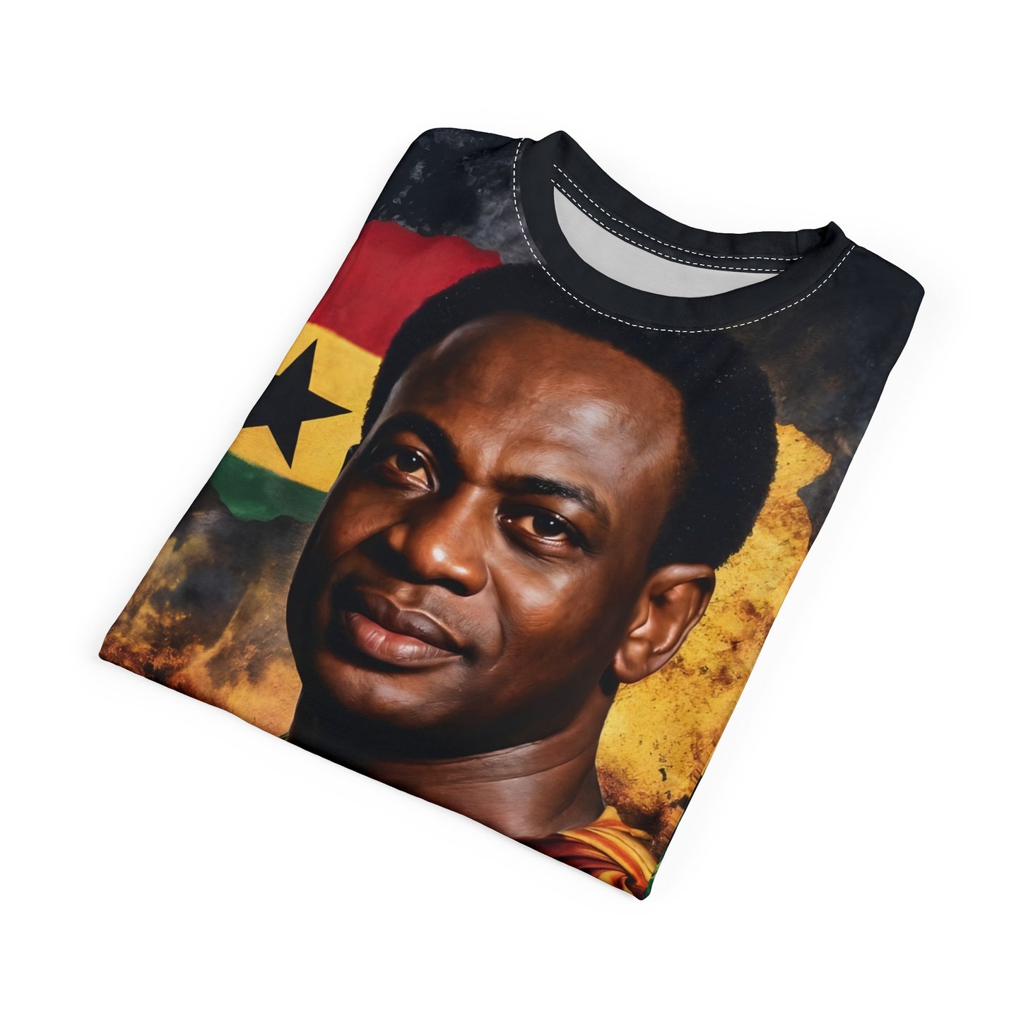 African streetwear all-over print shirt