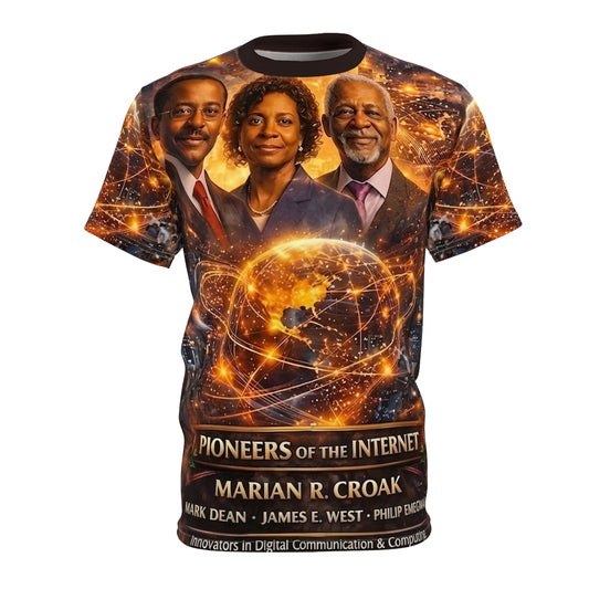Pioneer of the Internets Afrocentric Black culture graphic streetwear tee