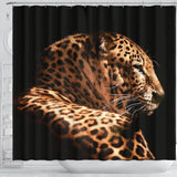Amazing Leopard Print Shower Curtains-Free Shipping
