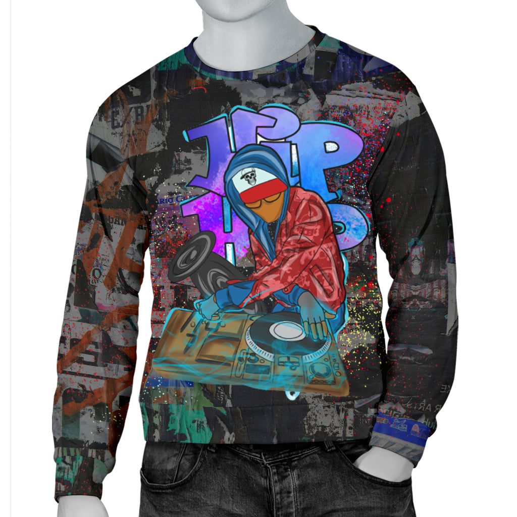 Hip Hop Luxury Jacket on mannequin with one hand in pocket – Black Owned premium woven polyester streetwear jacket blending hip hop and luxury fashion.