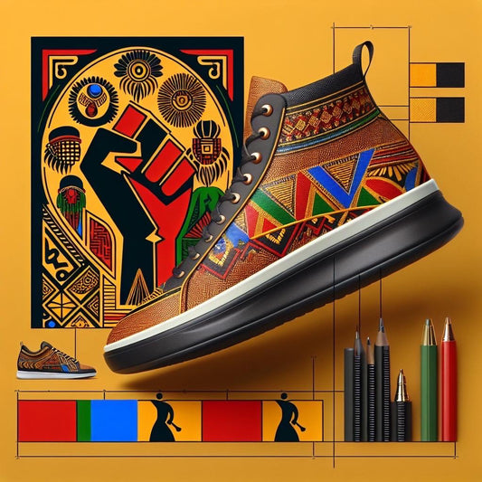 Side view & Close-up detail of Marcus Garvey Dress Shoe – Black Owned brand, classic leather dress shoe style.