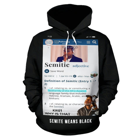 Semite Means Black