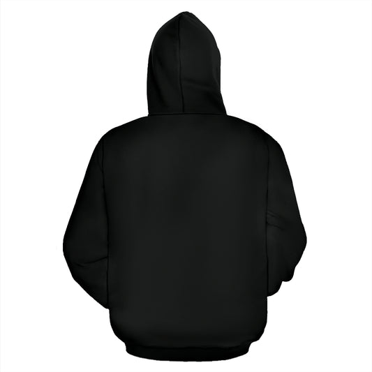 Kyrie Ye Hoodie back view – Black-Owned custom-made hoodie designed for durability, comfort, and cultural pride